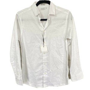 Calvin Klein Modern Slim Fit Stretch Button Up 16